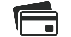 major credit cards